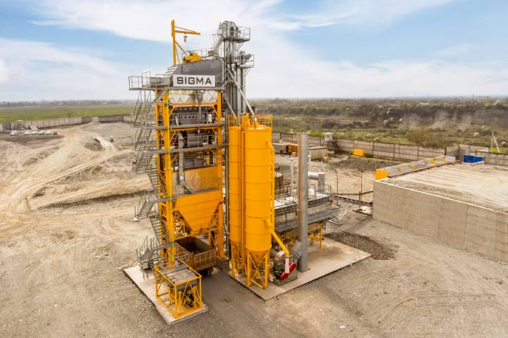 SIGMA ASPHALT PLANT COMMISSIONED IN RUSSIA